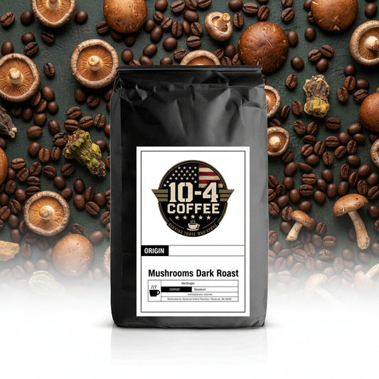 Coffee with Mushrooms Dark Roast