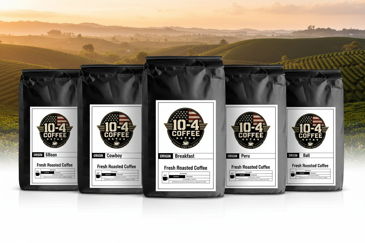 Best Sellers Sample Pack: 6Bean, Cowboy, Breakfast, Peru, Mexico, Bali