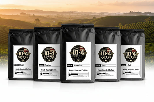 Best Sellers Sample Pack: 6Bean, Cowboy, Breakfast, Peru, Mexico, Bali