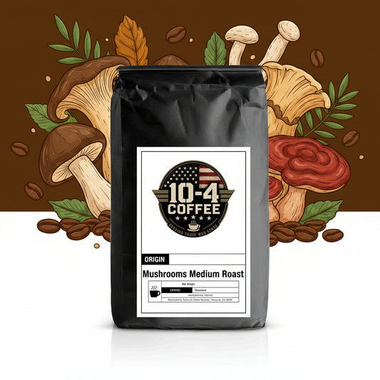 Coffee with Mushrooms Medium Roast
